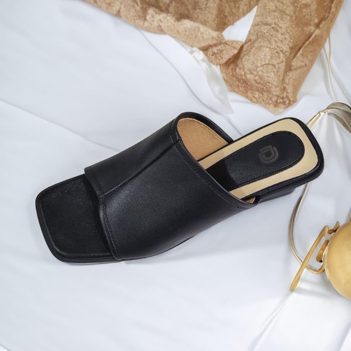 GN010 - Dép da lười nữ 