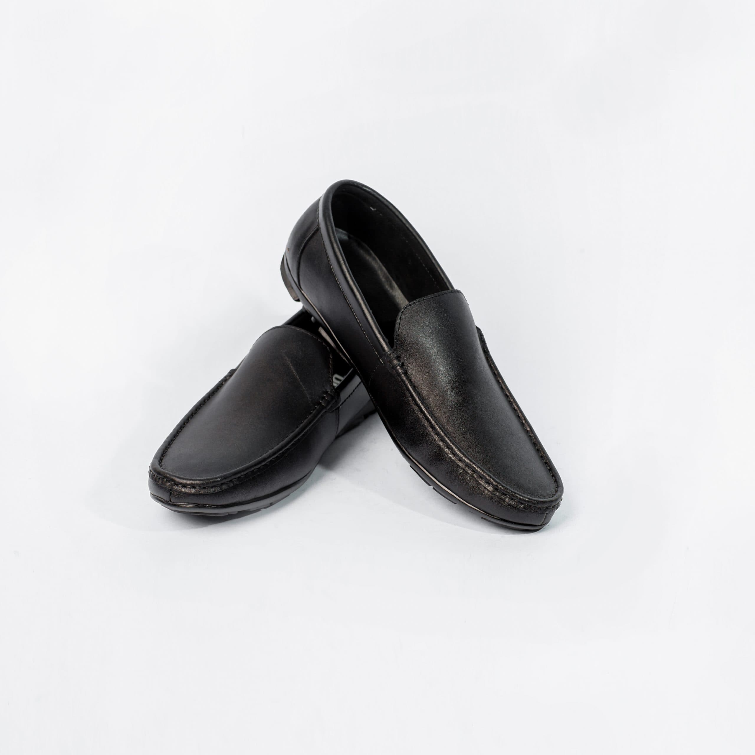 L023 Giày Lười Da Bò