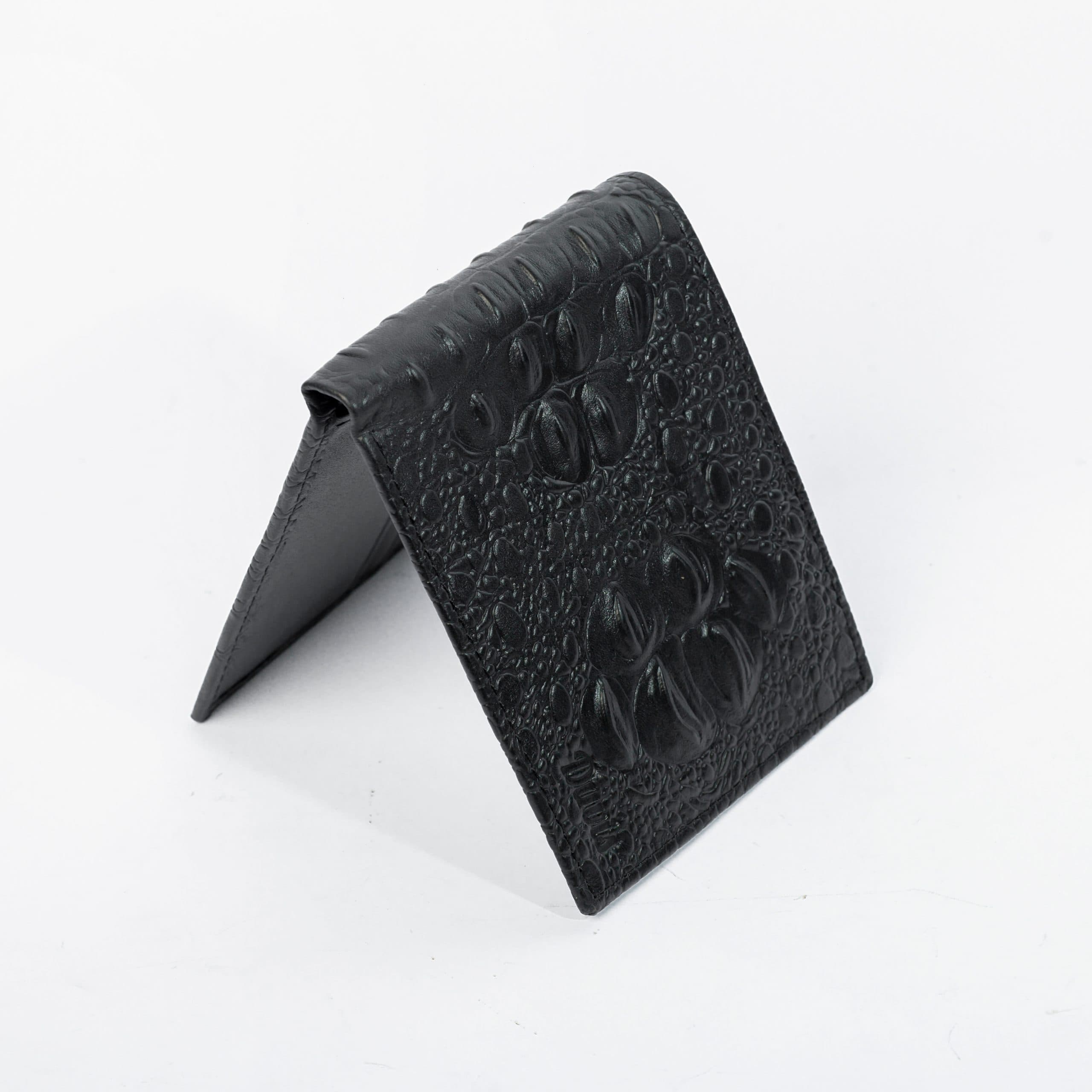 V006 - Ví Da Nam Họa Tiết Cá Sấu