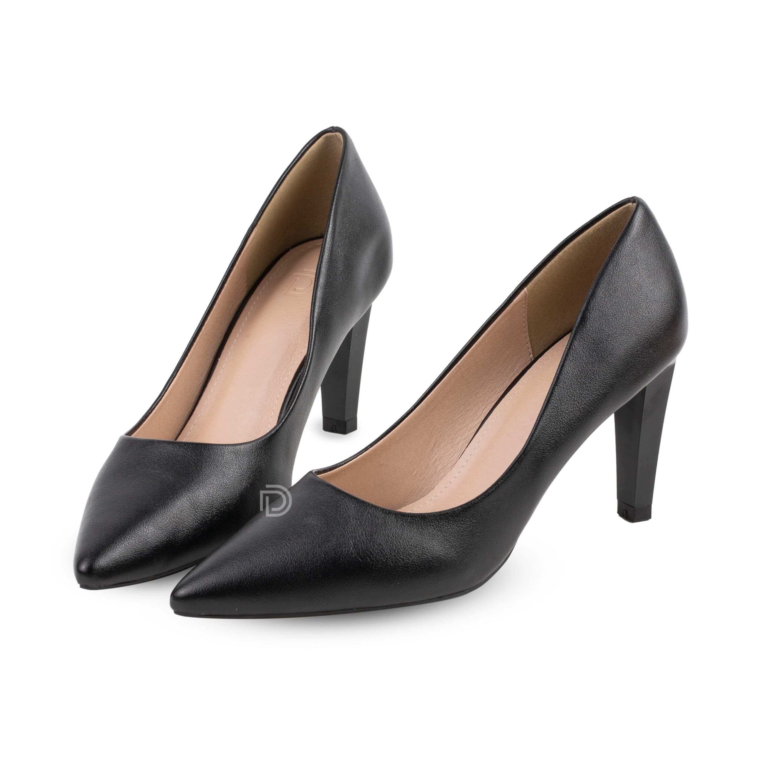 GD02 - Giày cao gót nữ đen 