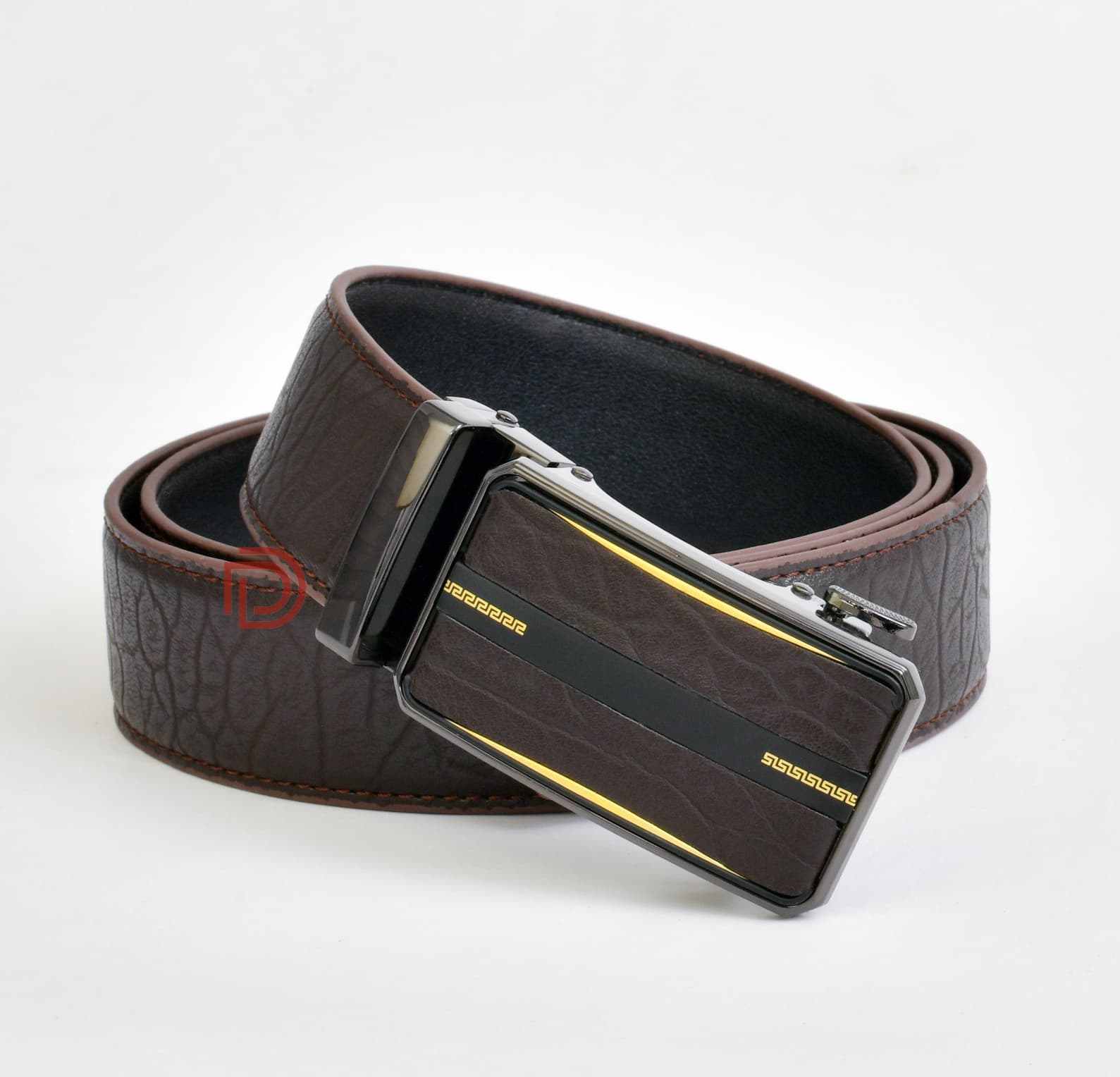 DL603 - Thắt lưng da nam màu nâu