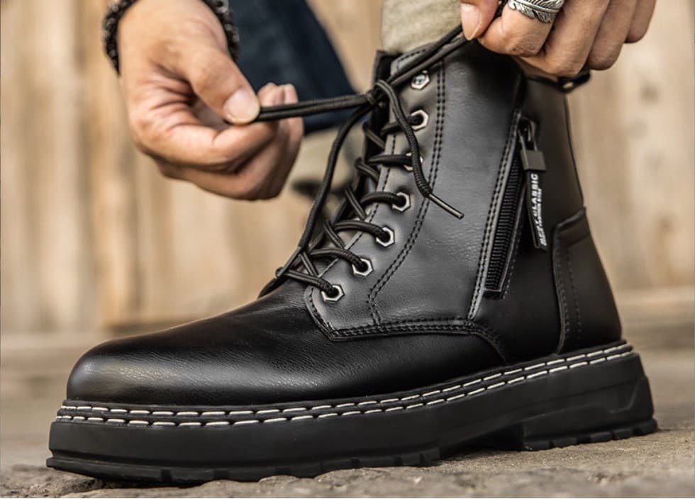 Những mẫu giày boot mùa đông cho nam hợp thời trang