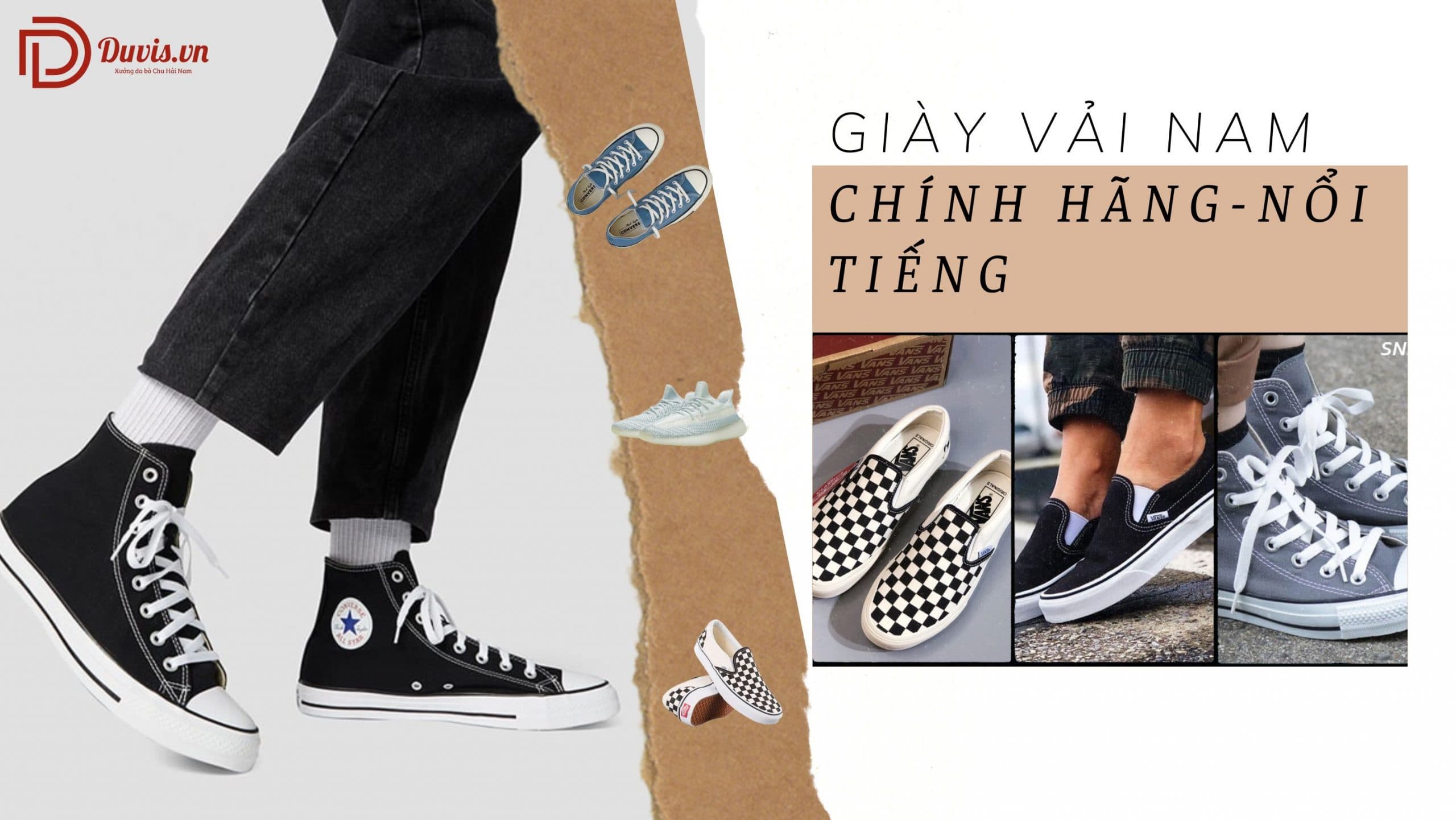  Tất Tần Tật Về Giày Vải Nam Cao Cấp: Lựa Chọn Phong Cách Đỉnh Cao