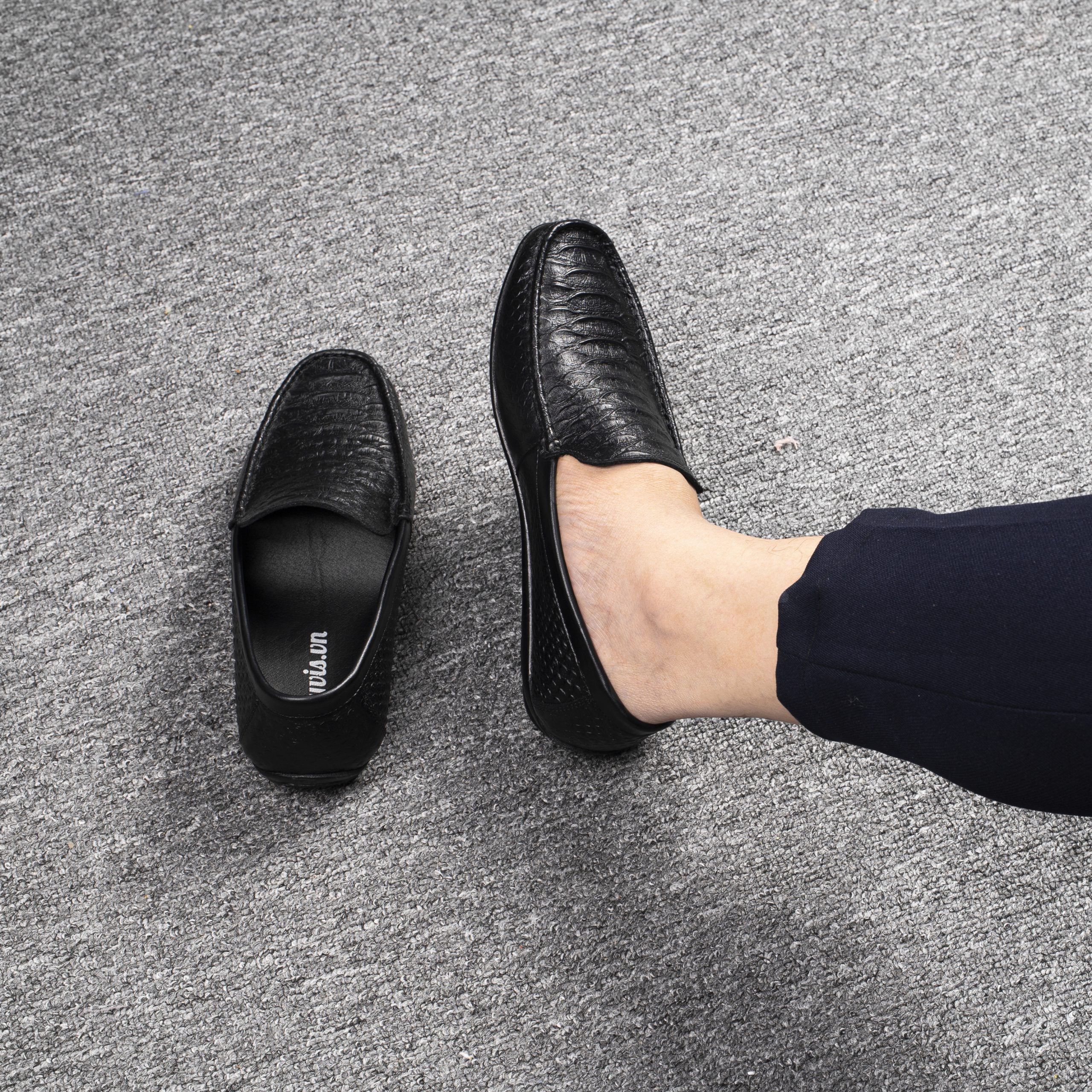 L028 - Giày Lười Da Bò ảnh 6