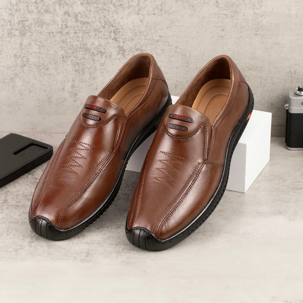 L392 - Giày Lười Da Bò ảnh 1