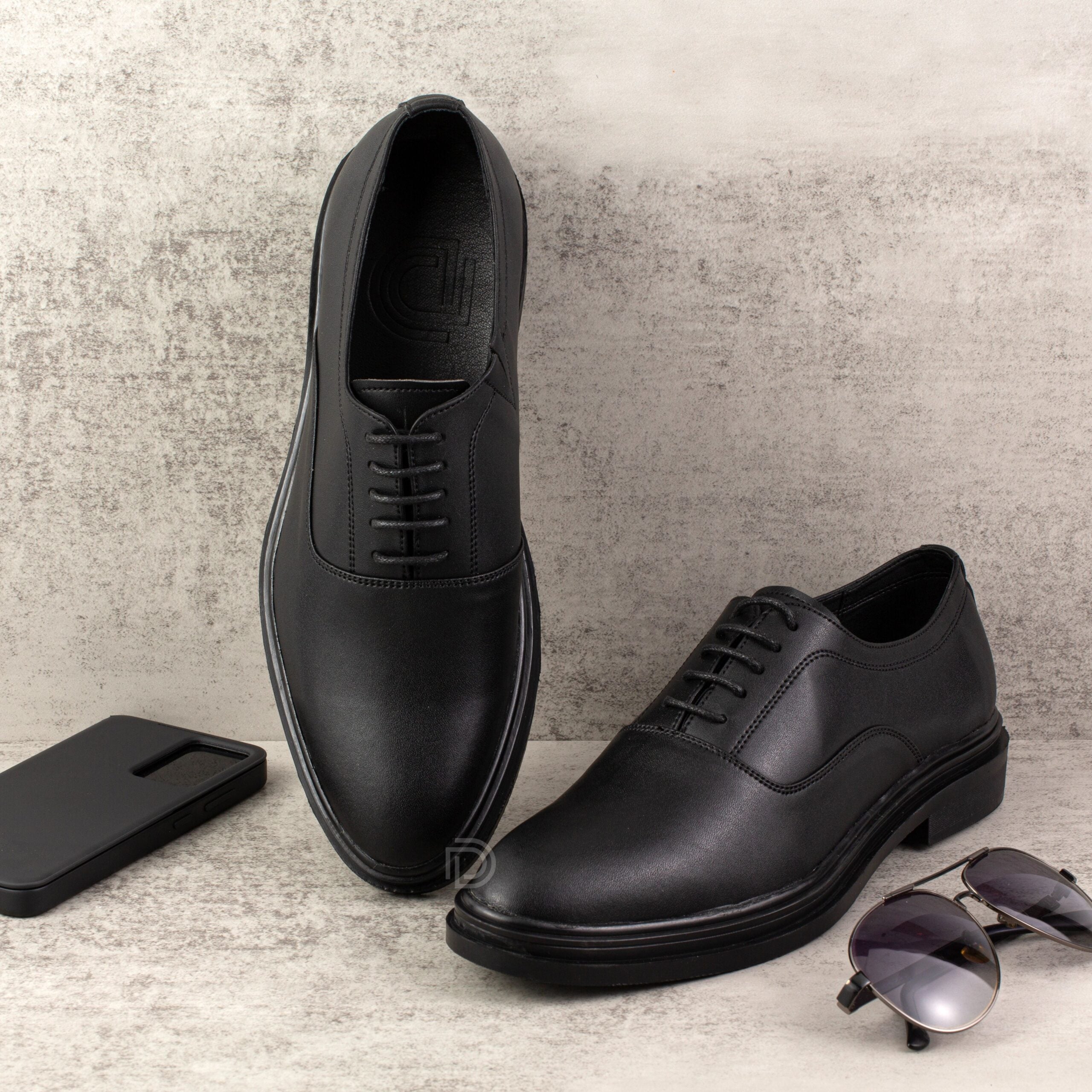 CD313 - Giày da nam Derby ảnh 3