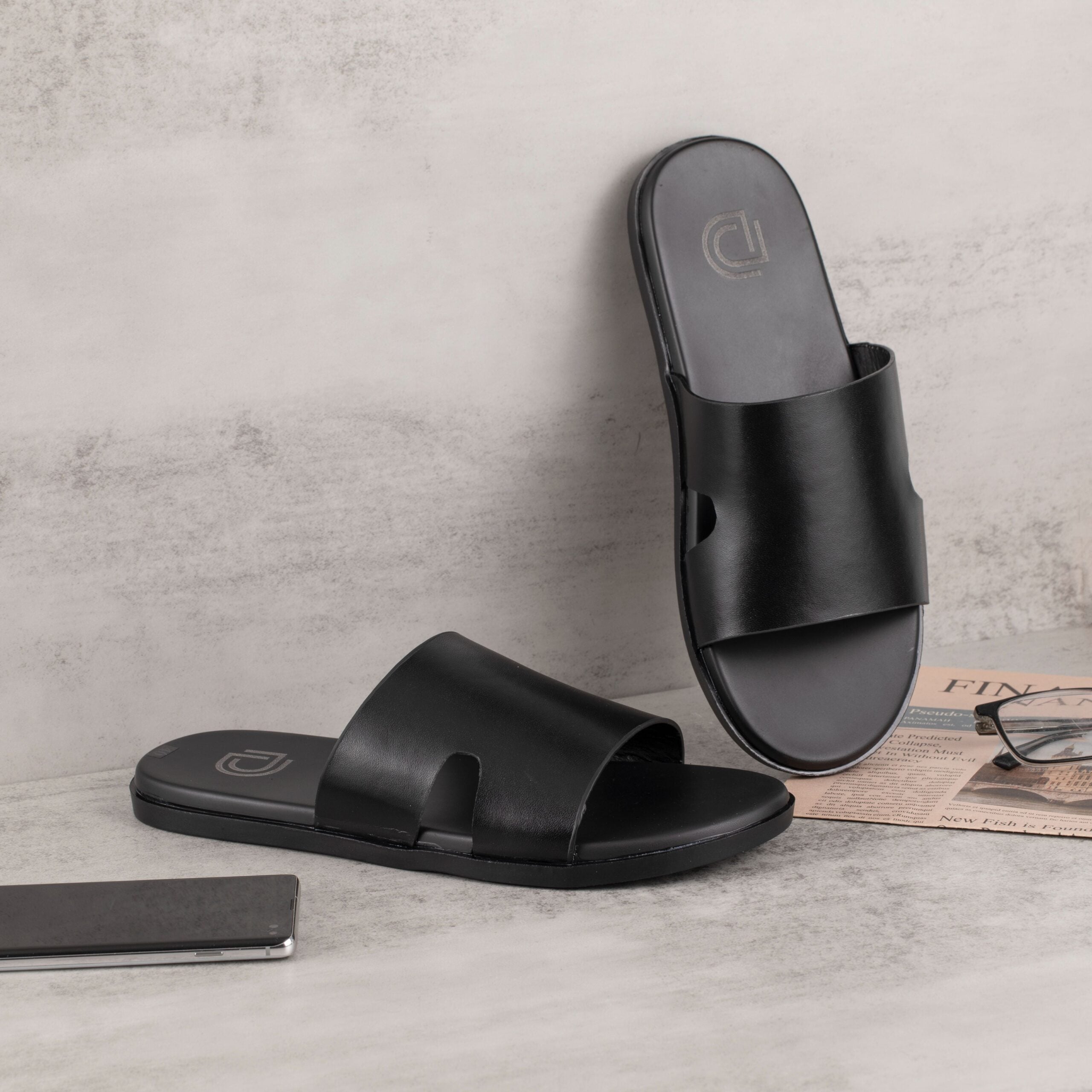 DEP405 - Dép da nam ảnh 2