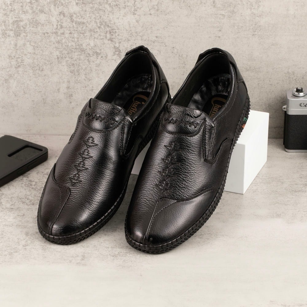 L391 – Giày Lười Da Bò ảnh 3