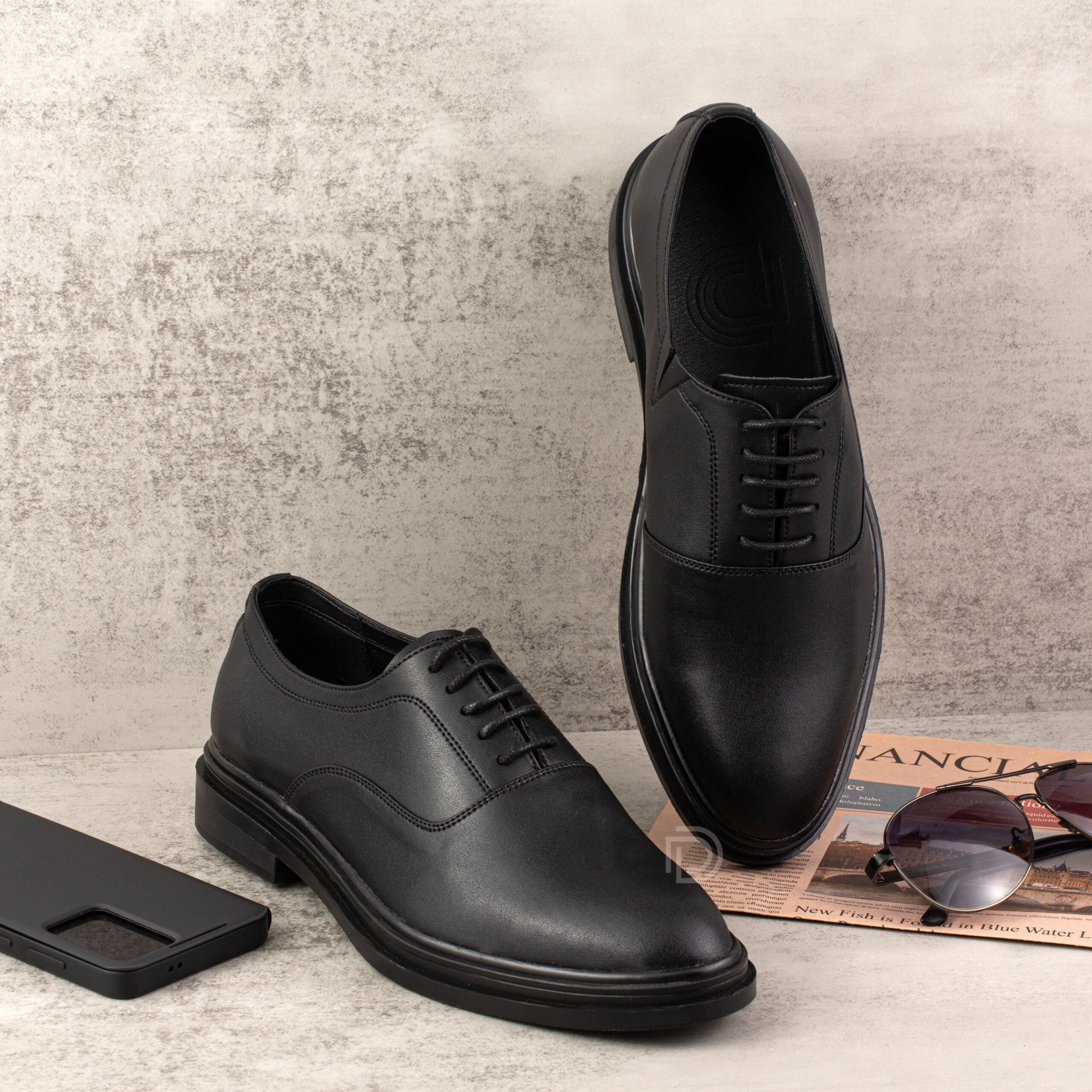 CD313 - Giày da nam Derby ảnh 2