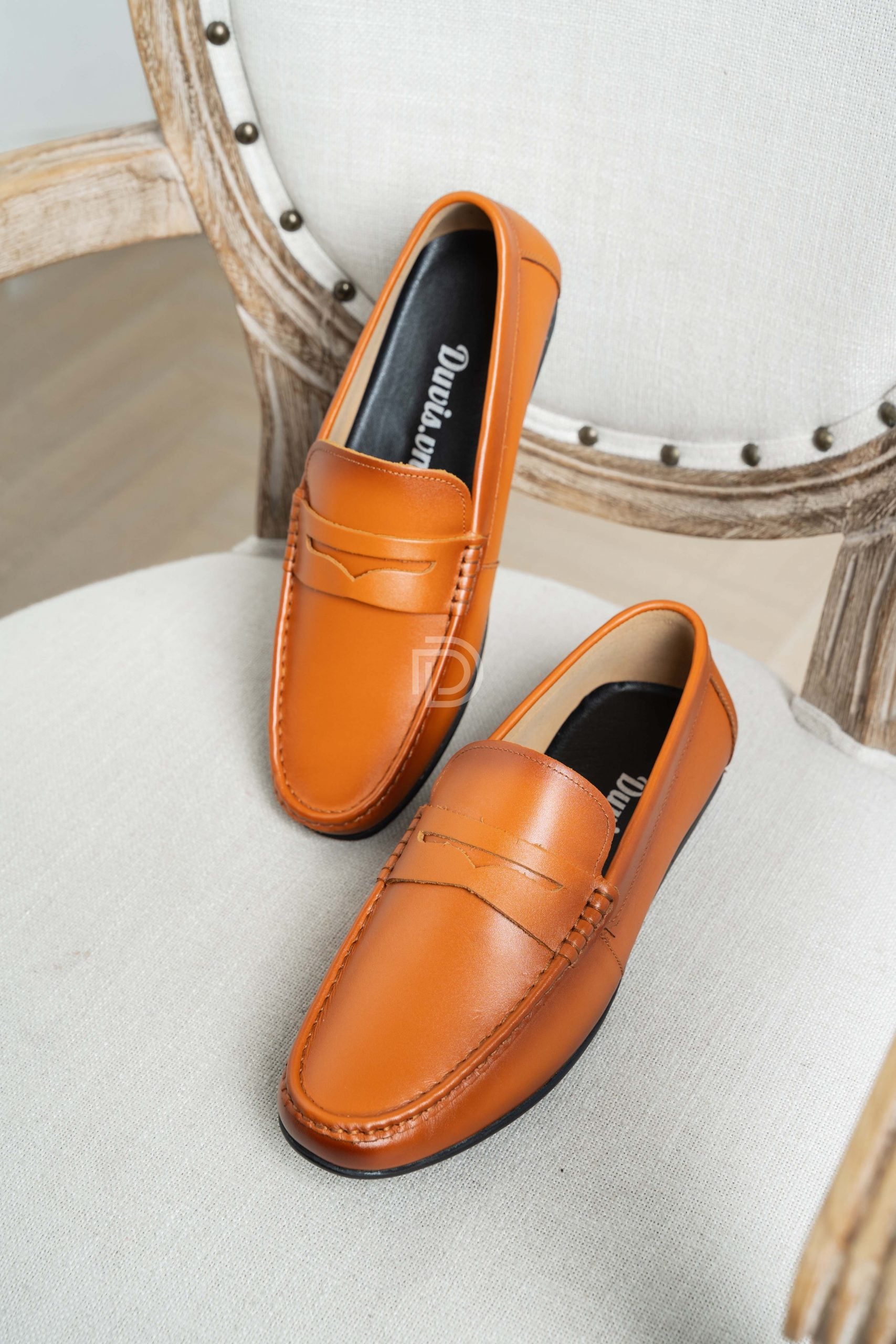 L322 - Giày Lười Da Bò ảnh 10