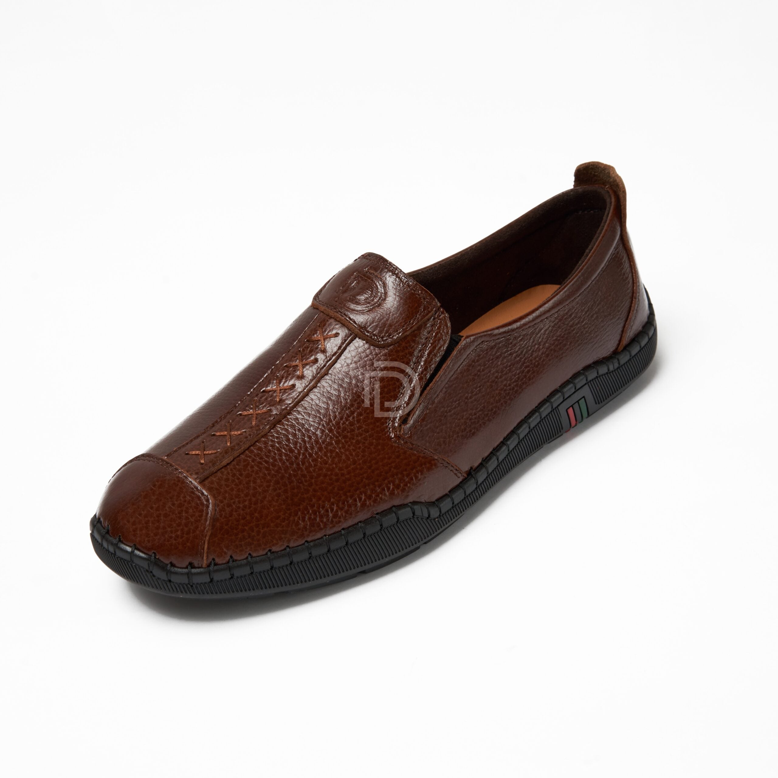 L056 - Đôi giày lười da bò ảnh 5