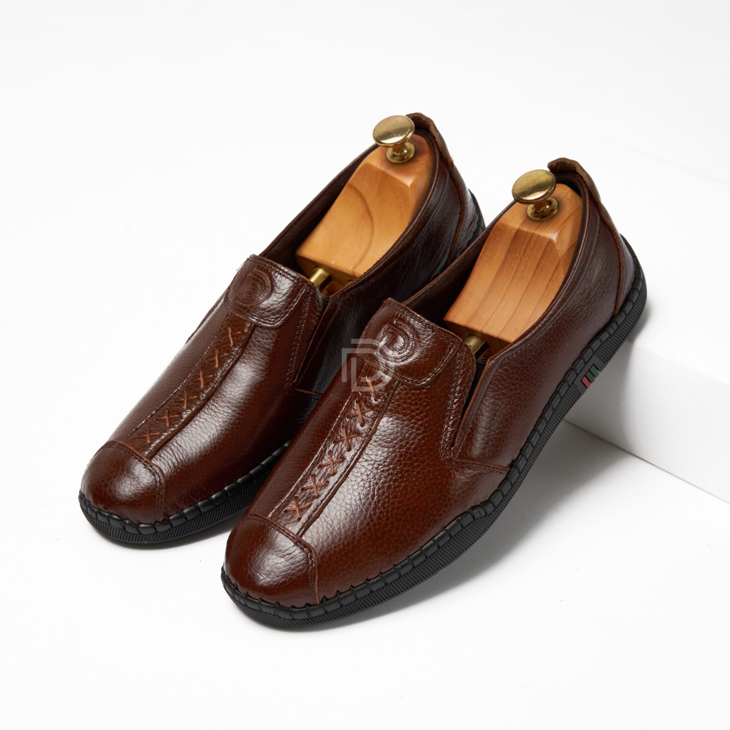 L056 - Đôi giày lười da bò ảnh 1