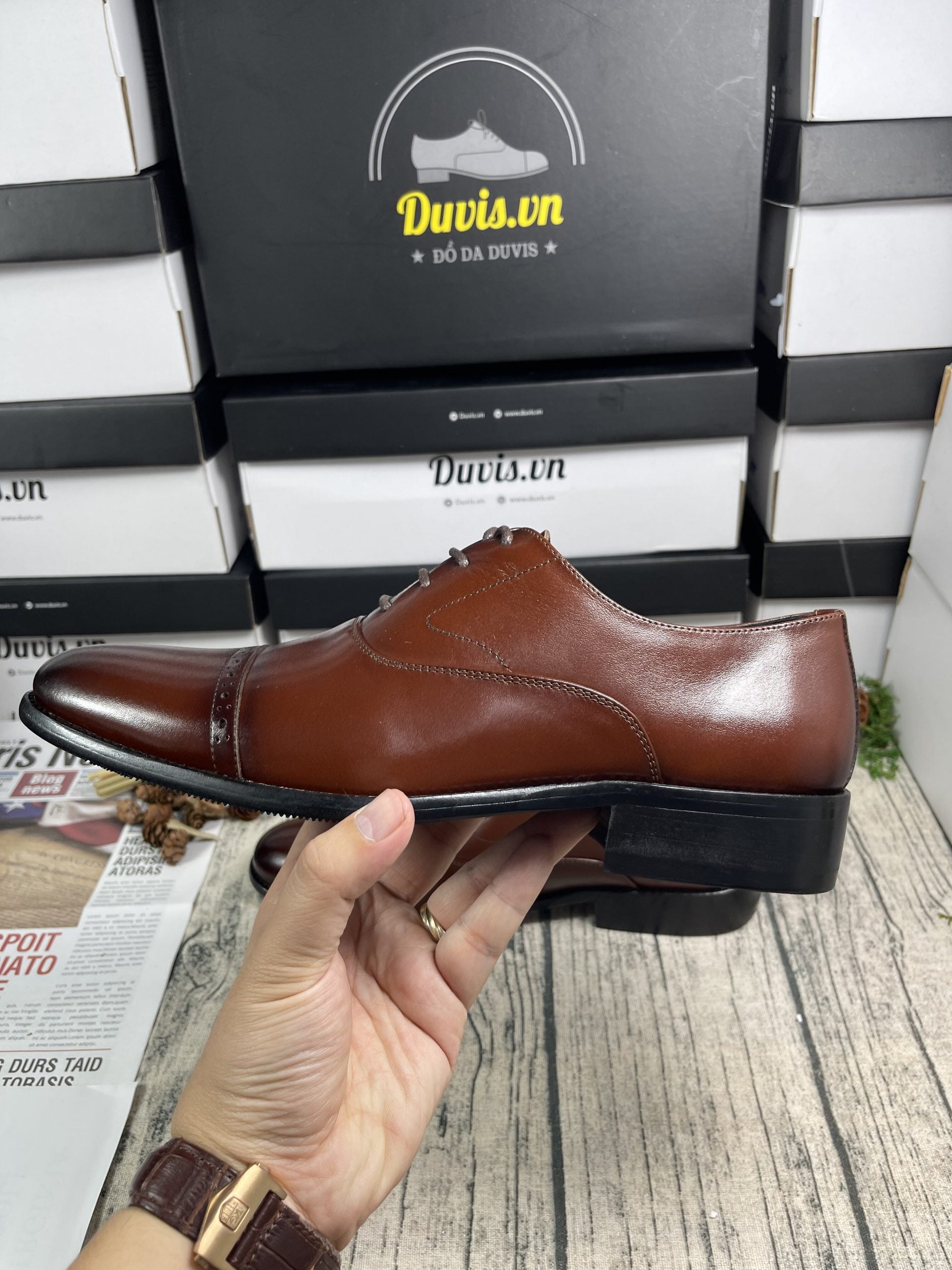 CX34 - Giày Oxford Công Sở ảnh 8