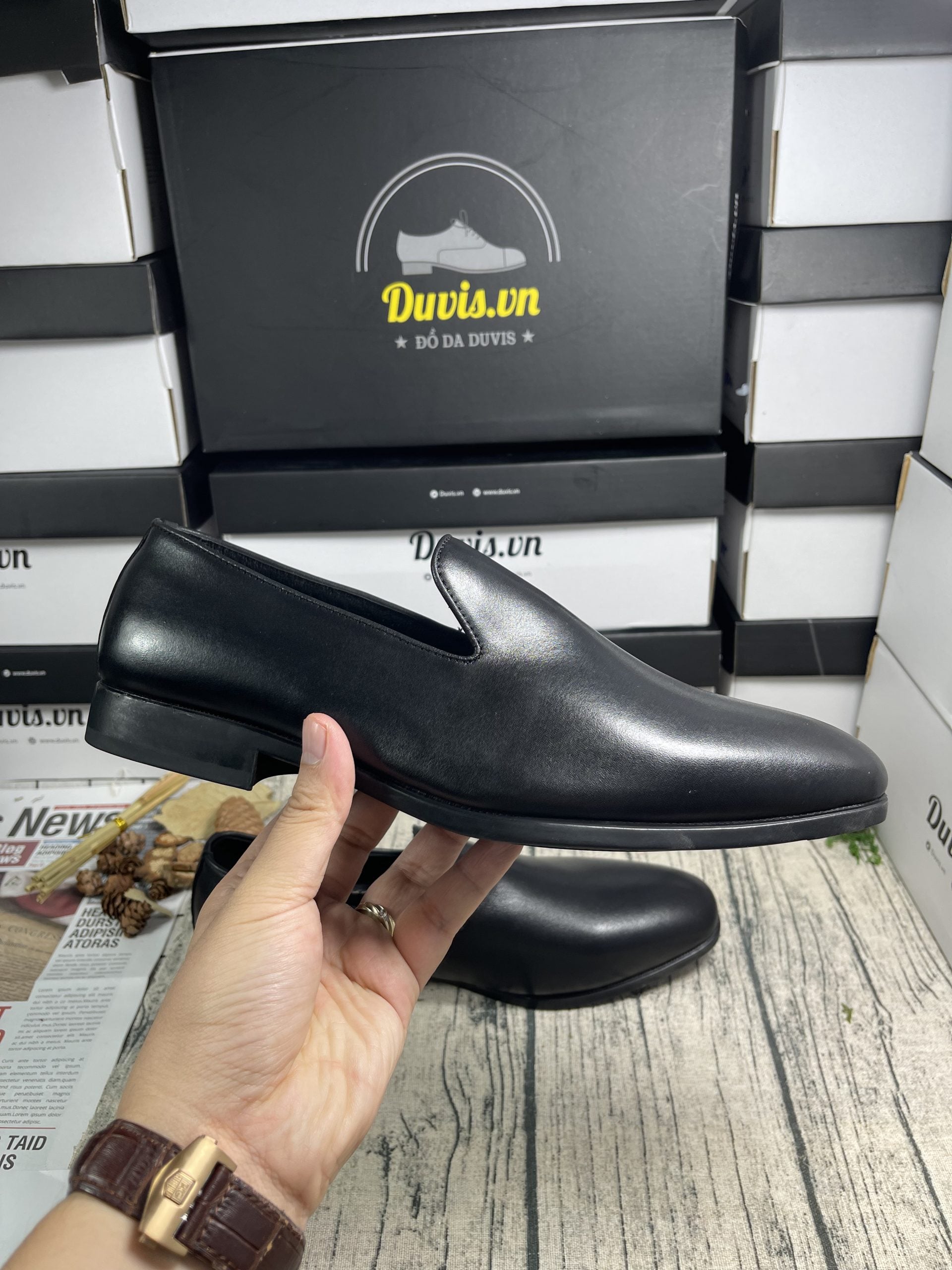 CX01 - Giày Da Công Sở ảnh 5