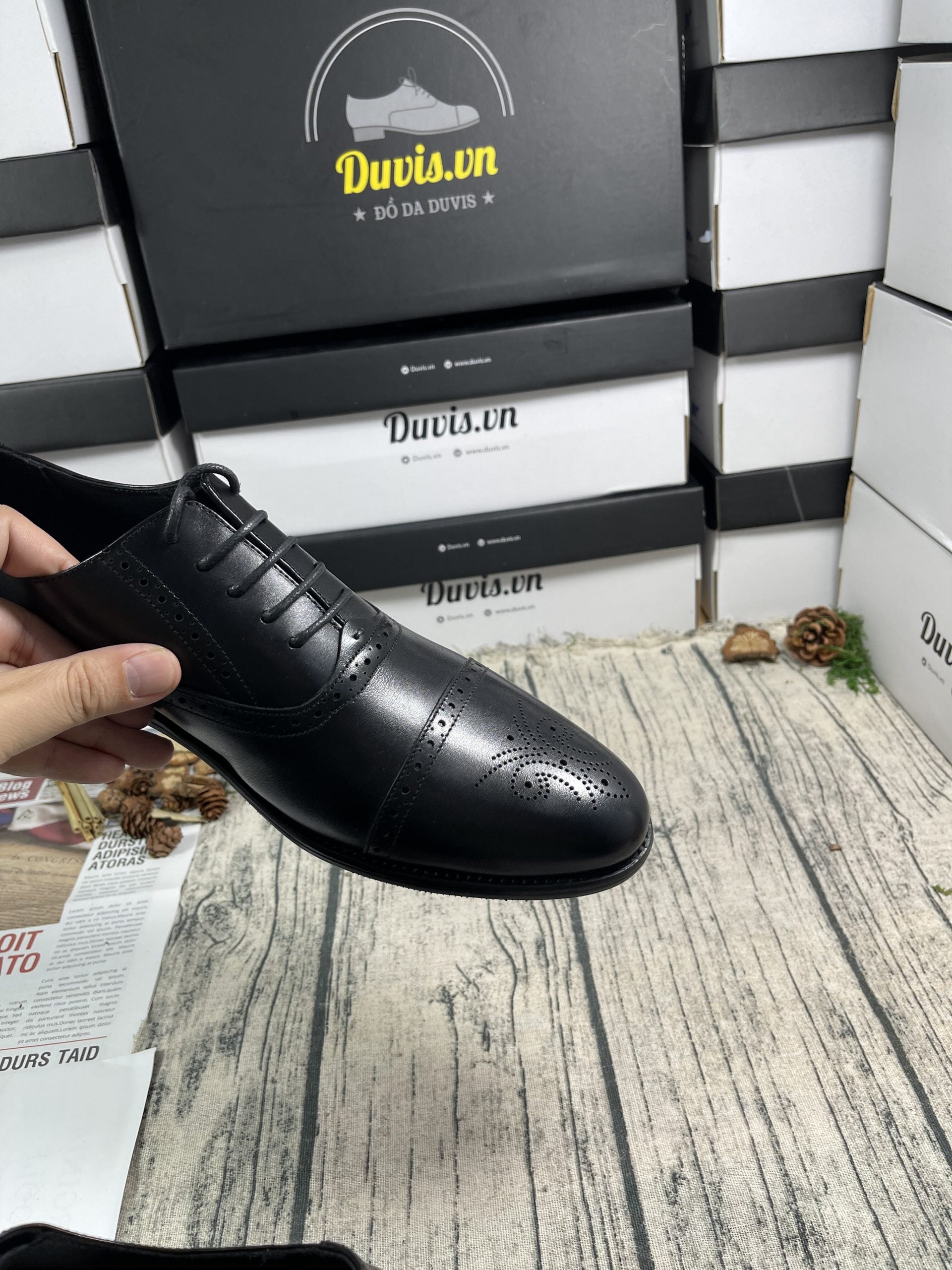 CX14 - Giày Phong Cách Brogue  ảnh 3