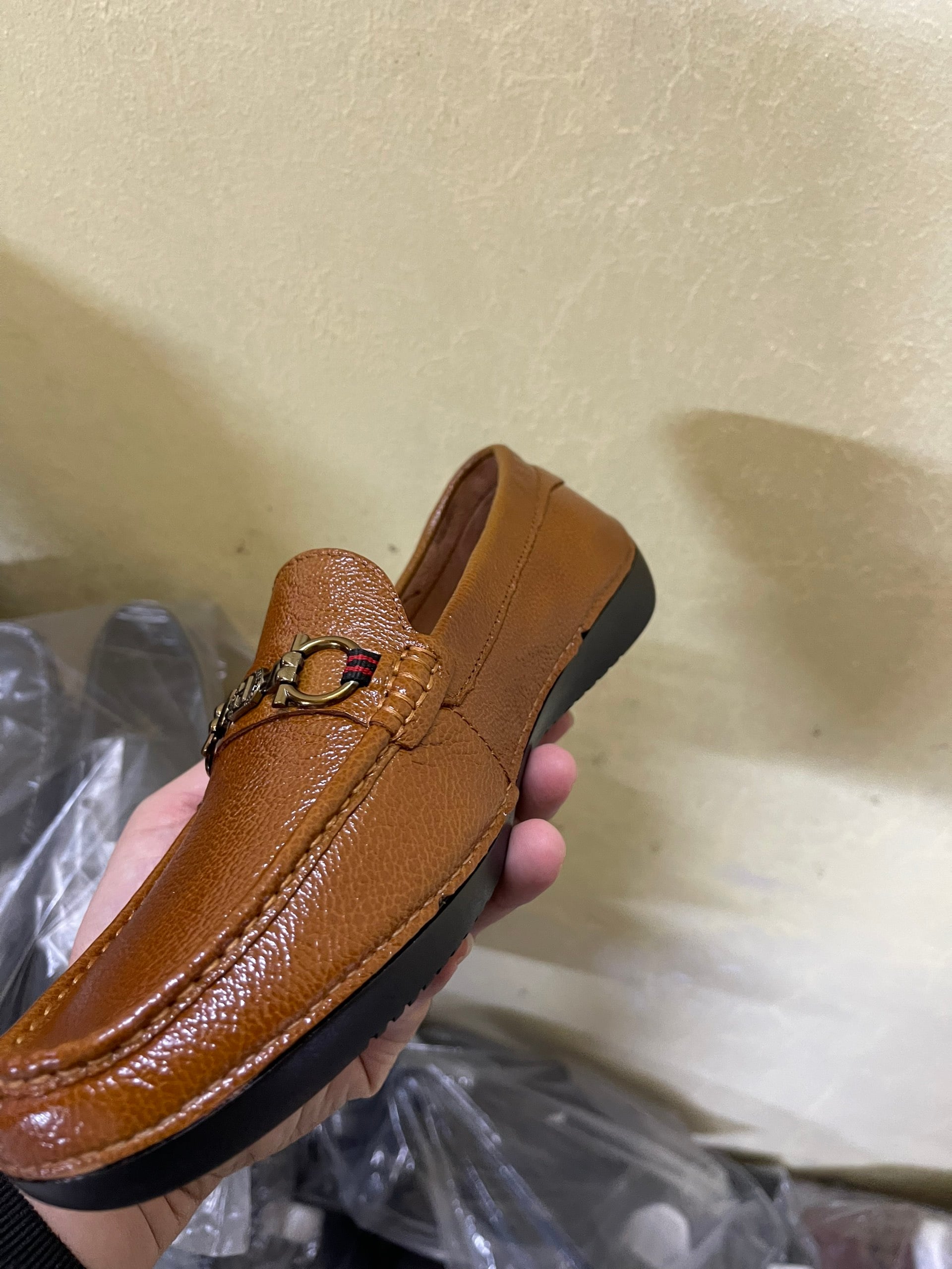 L017 - Giày Lười Da Bò ảnh 2