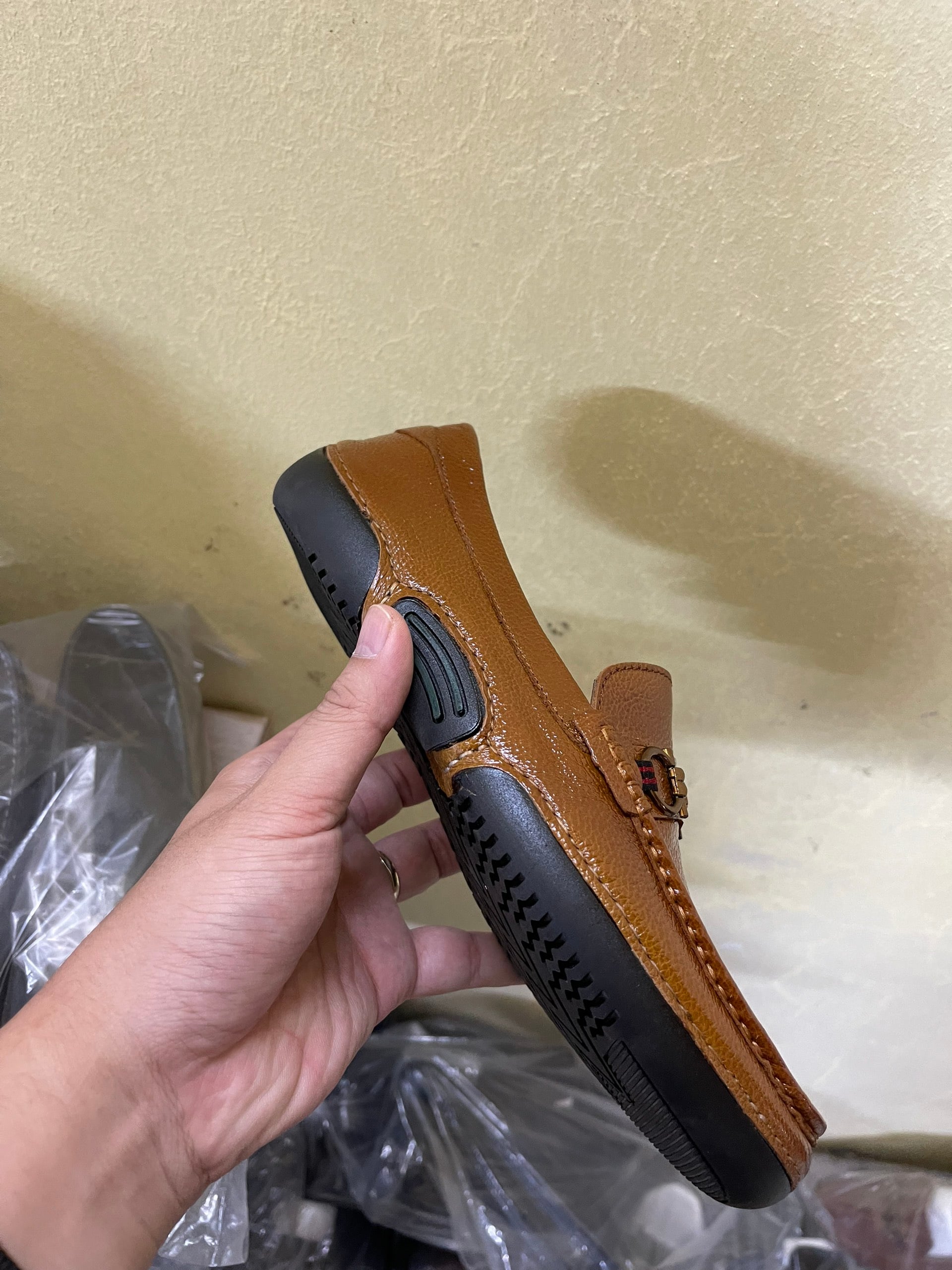 L017 - Giày Lười Da Bò ảnh 3