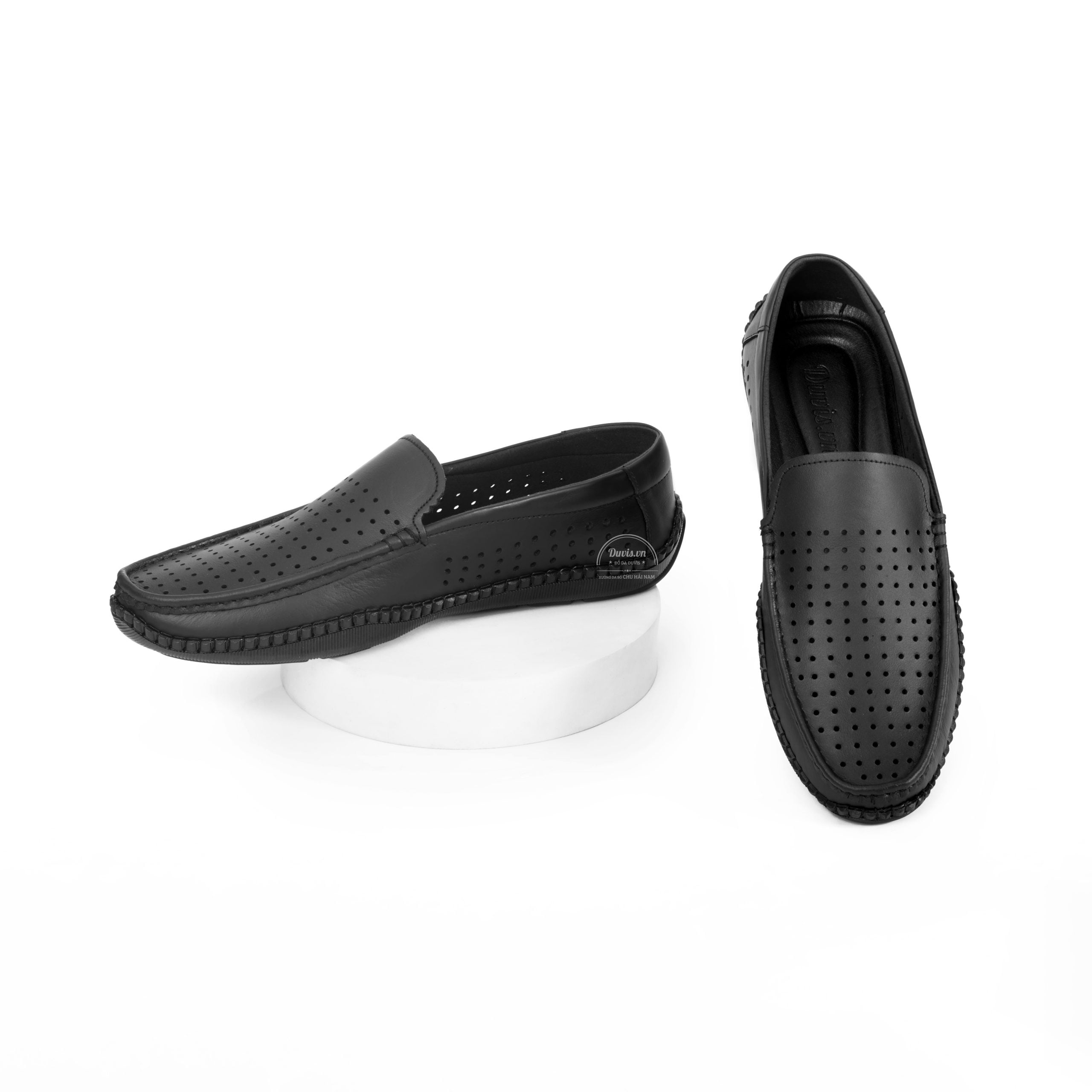 L112 - Giày Lười Đục Lỗ ảnh 3