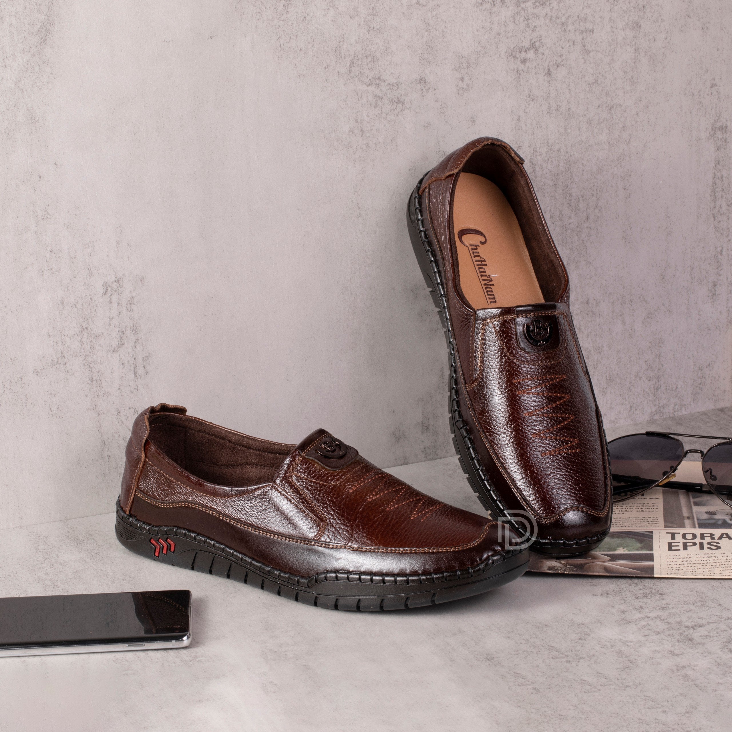 L381 - Giày lười nam  ảnh 2