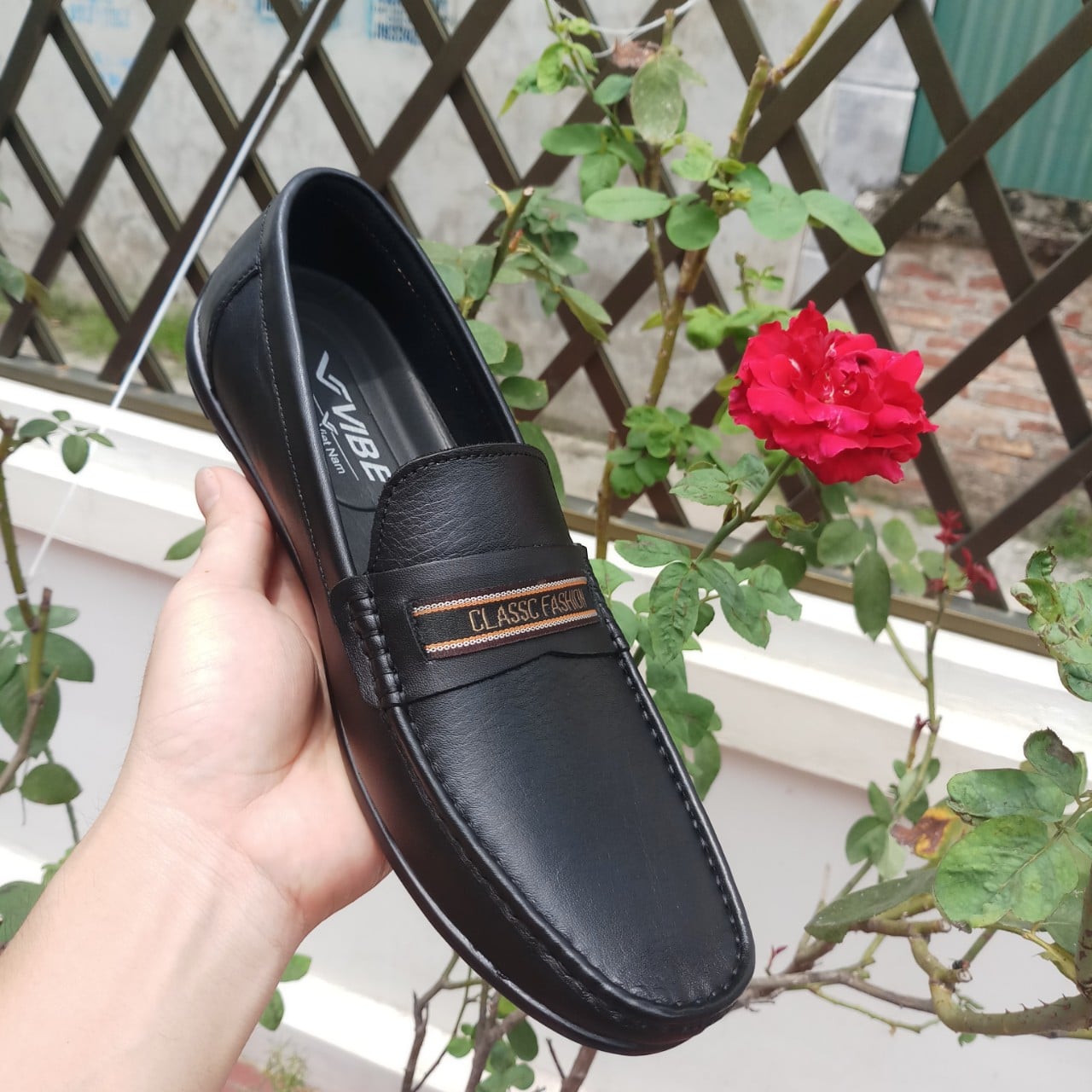 L010 - Giày Lười Da Bò ảnh 6