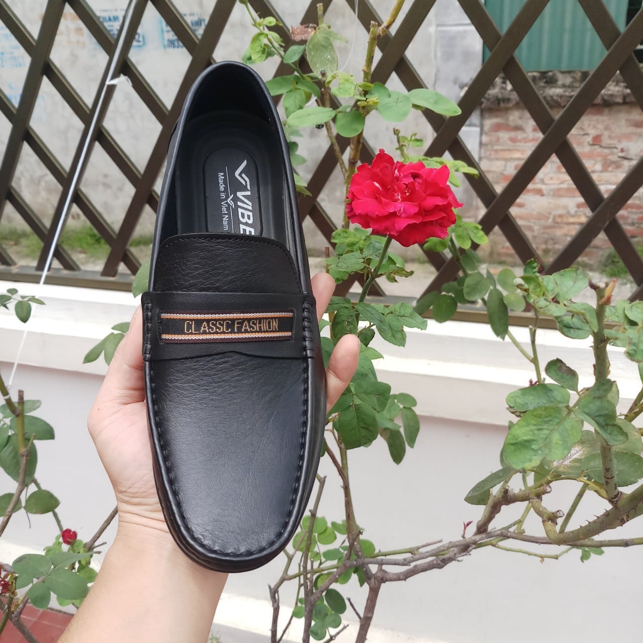 L010 - Giày Lười Da Bò ảnh 5