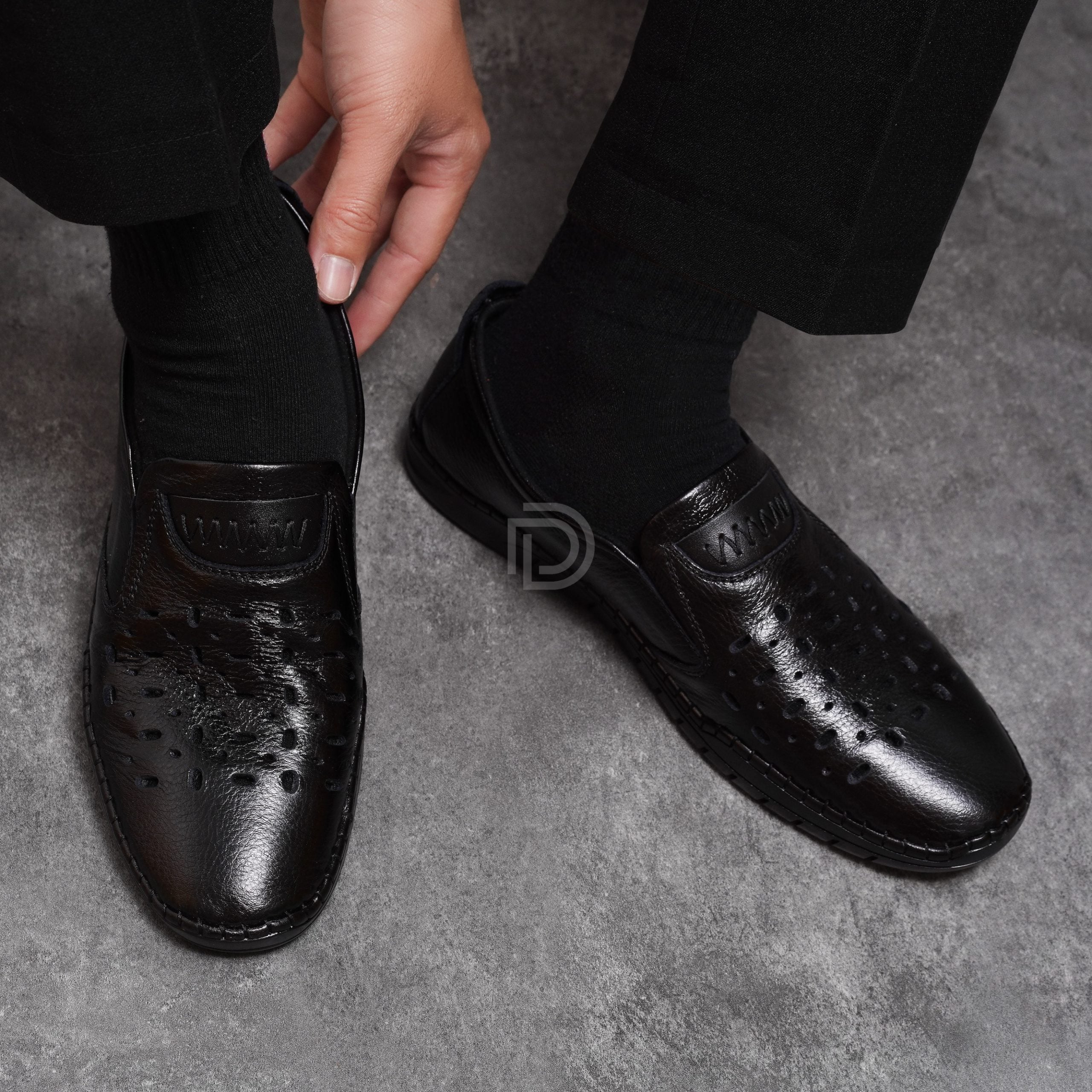 L160 - Giày lười nam ảnh 2