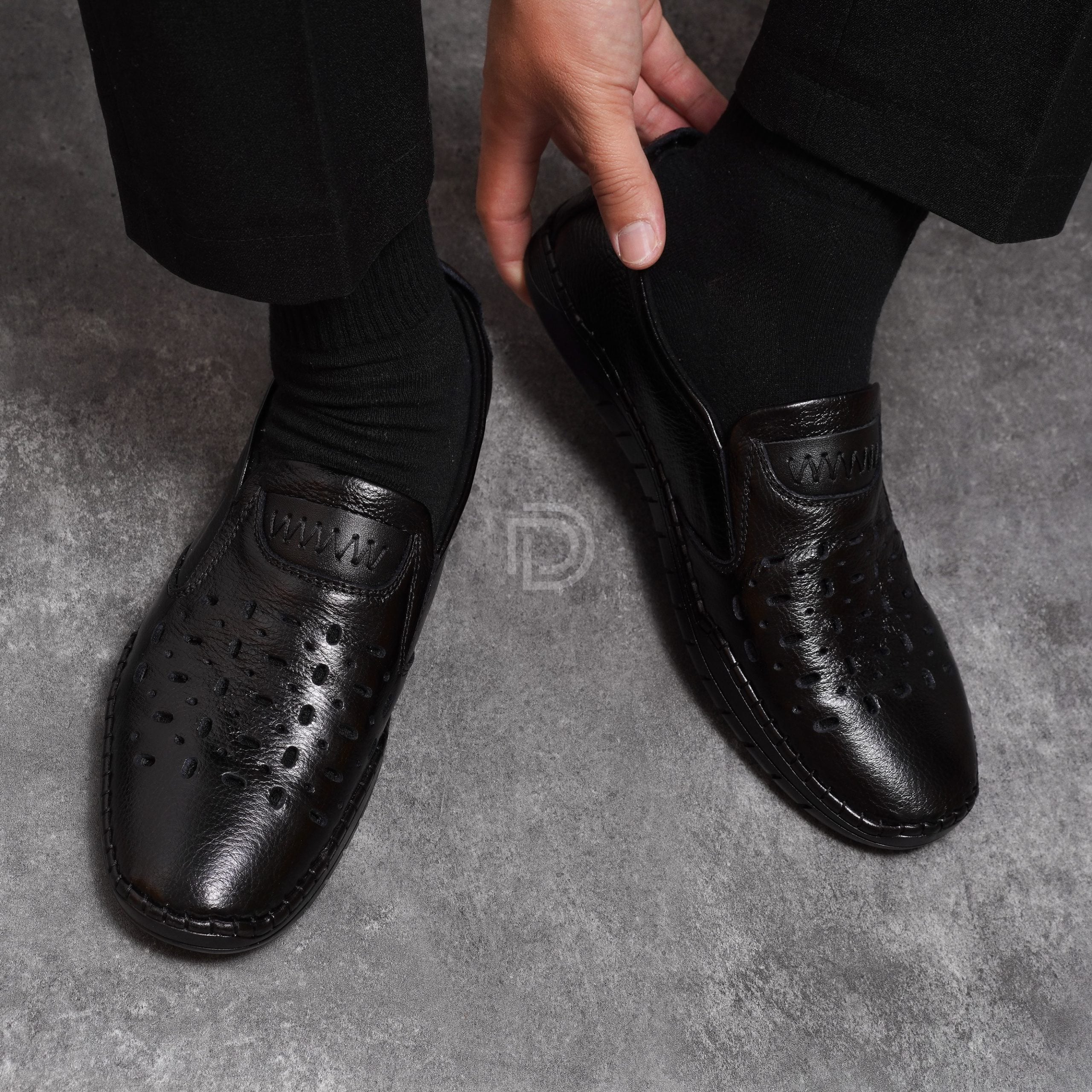 L160 - Giày lười nam ảnh 4