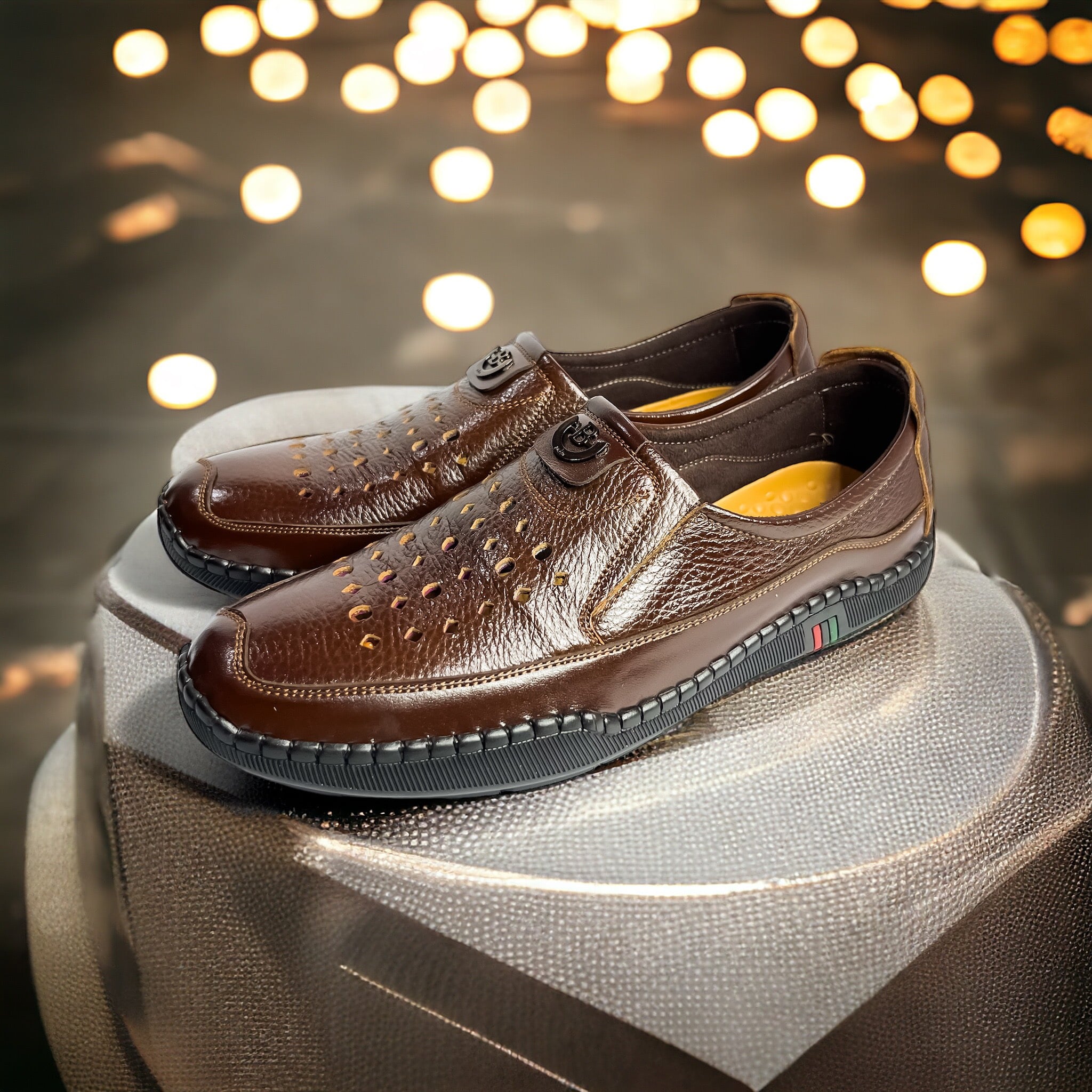 L515 - Giày lười nam ảnh 3