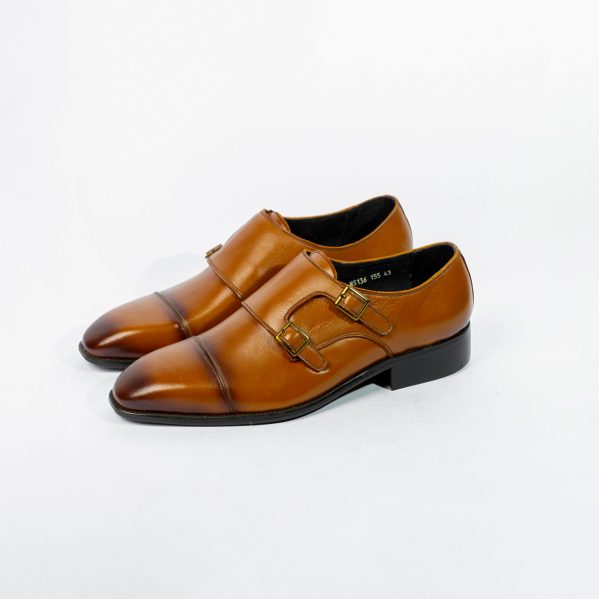 Giày Da Công Sở CX09 – Duvis – Vàng nâu