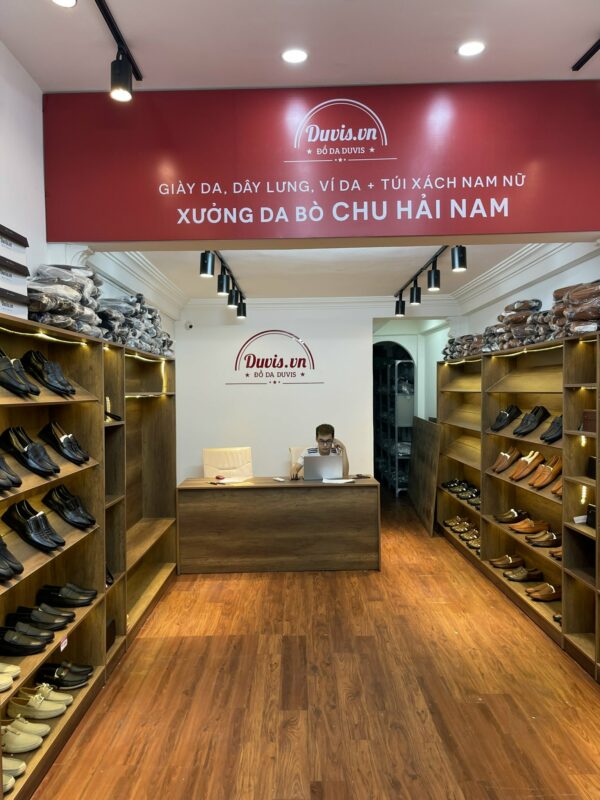 Giầy đốc nam cổ ngắn đẹp hàng hiệu da bò nam tính GVN03 - Shop giày da,  giày thể thao nam tại Hà Nội