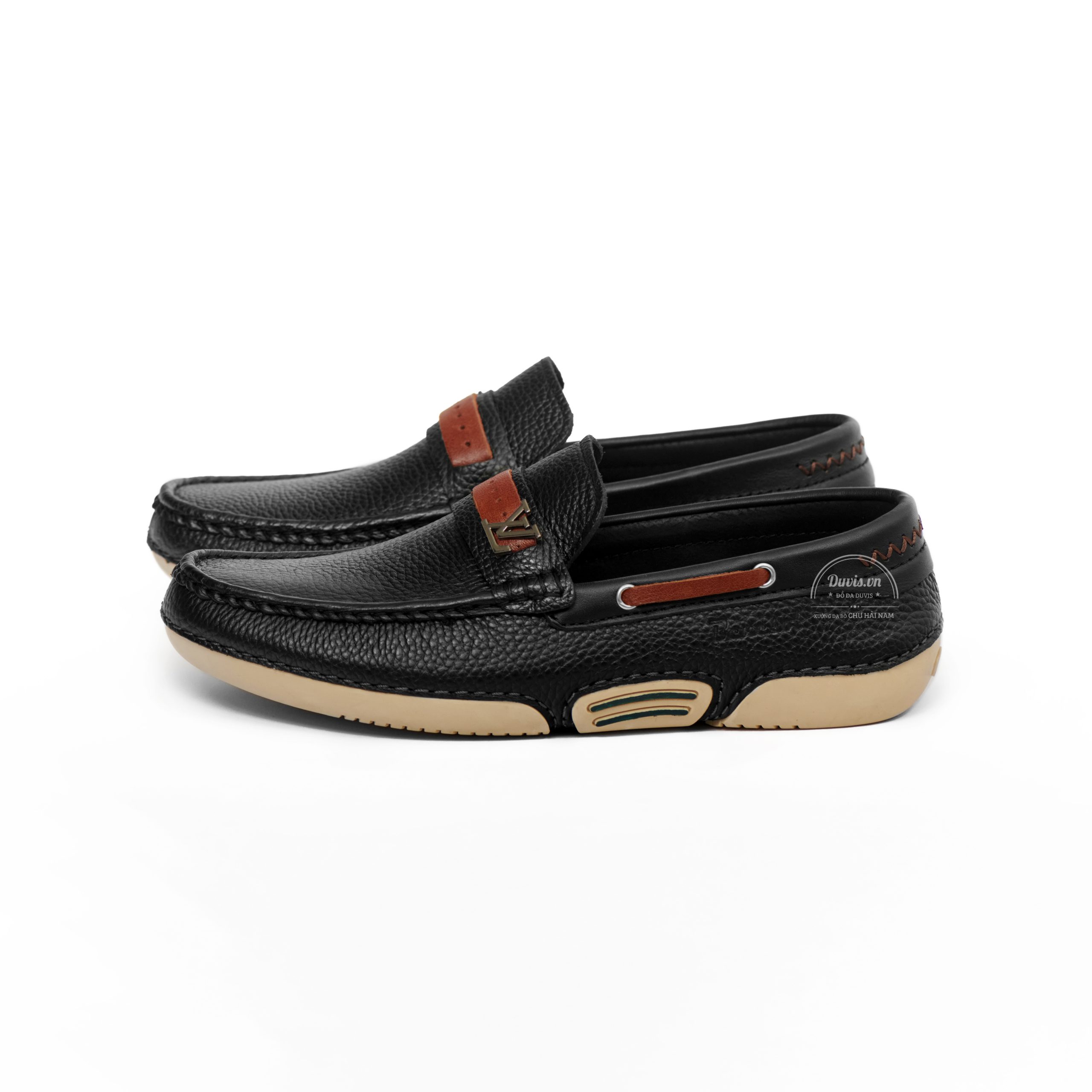 Giày Lười Da Bò LD99: Form giày ôm chân, thiết kế trẻ trung hiện đại
