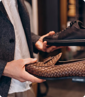 Mẫu thiết kế giày lười nam của Duvis mang tính sang trọng và hiện đại